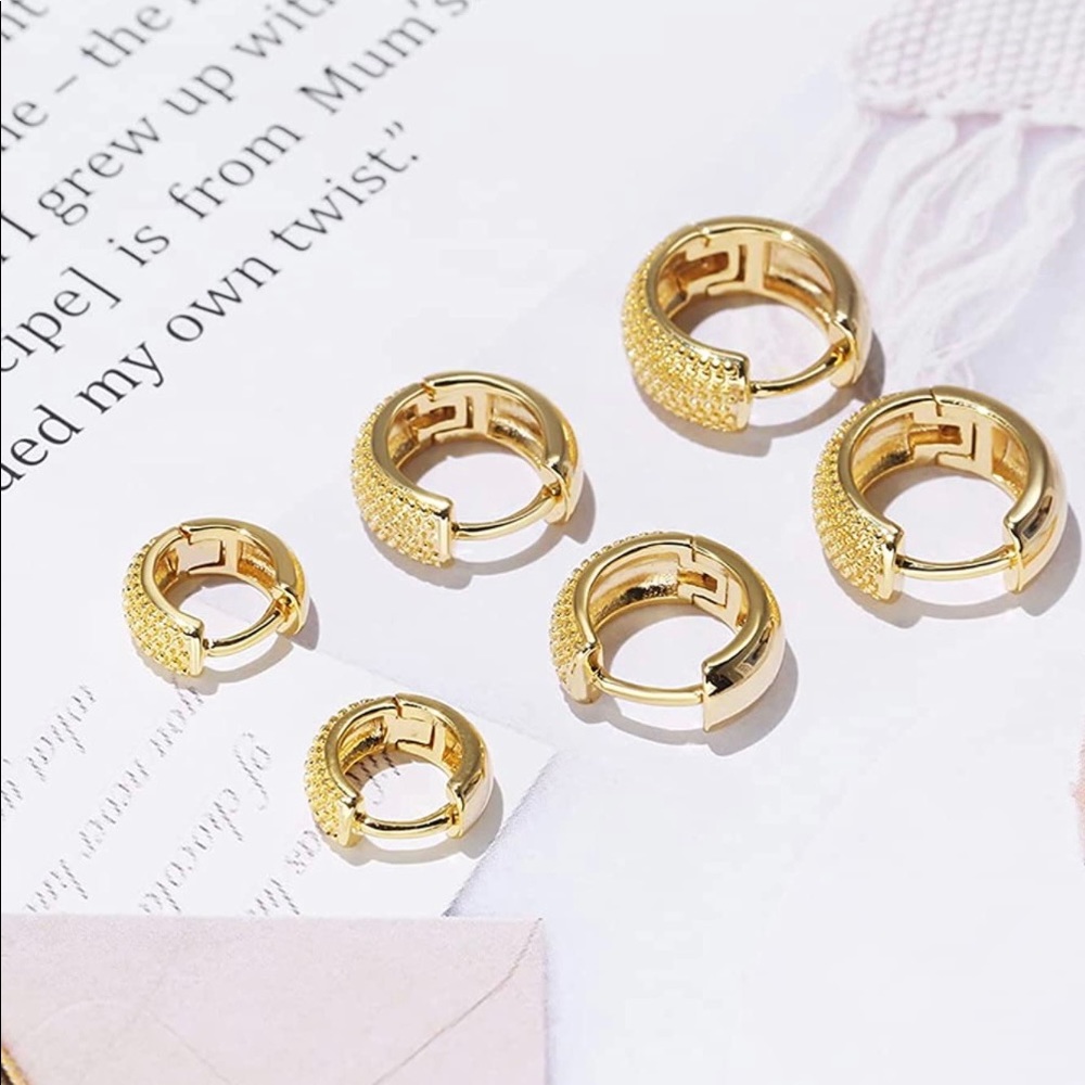 Embellished Hoop Earrings